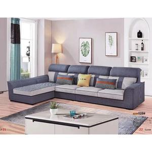 Salas und wohnzimmer möbel sets moderne l förmigen sofa suade stoff tier druck chesterfield-luxus polster - Product Image 3