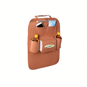 Organizer per auto Myrva in tessuto non tessuto con 4-7 tasche per riporre oggetti sul sedile posteriore - Product Image 1