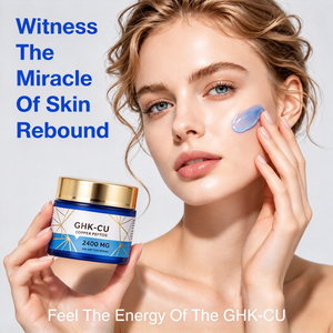 Crème Visage au Tripeptide de Cuivre GHK-Cu Marque Blanche, Hydratation Profonde à l'Hyaluronate de Sodium, Répare la Barrière Cutanée Endommagée - Product Image 5