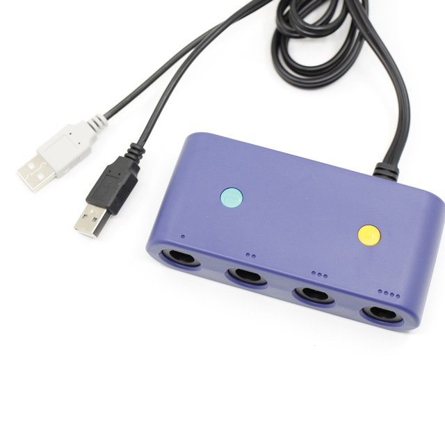 Wholesale Gamecube Game Controller Adapter for WII U Gaming Accessories