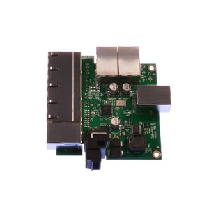 Brainboxes SW-108, Switch de Red Ethernet Industrial Integrable de 8 Puertos, Envío Rápido TAA PLC - Product Image 1