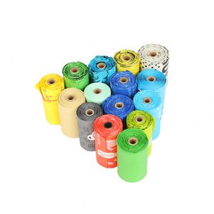 Custom Logo Eco-Friendly Biodegradable <b>Compostable</b> PLA+PBAT Plastic Dog Poop <b>Bags</b> - Product Image 2