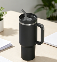 Gobelet isotherme en acier inoxydable 40 oz Hong Ling à prix de gros, avec logo personnalisé, couleur OEM/ODM, tasse sous vide avec poignée