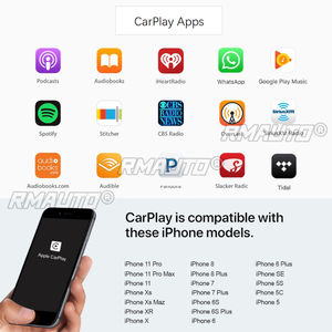 RMAUTO Apple CarPlay Inalámbrico NTG 5.0 5.1 para Mercedes Benz Clase C W205 GLC 2015-2018 Android Auto Mirror Link AirPlay Car Play - Product Image 6