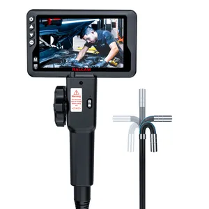 2014 F405B teleskop ular fleksibel, endoskopi 5.5Mm dengan layar 4.3 inci kamera Borescope Full Hd 720P 2 cara