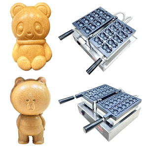 Máquina para Hacer Waffles con Molde Personalizado de Osito Panda, para Cafetería o Panadería, Máquina Eléctrica para Hacer Panqueques y Huevos para Pequeñas Empresas, con Certificación CE - Product Image 6