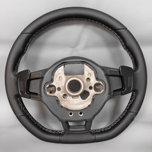 Volante Deportivo de Cuero para Auto, para VW Golf 6 7 Serie R, Passat B8 Mk7 MK5, Jetta, Vento, <span class=keywords><strong>Cabrio</strong></span> - Product Image 6