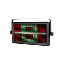 Lumière à Effet Stroboscopique à Matrice LED 48+8 Segments RVBW Pleine Couleur avec Contrôle DMX512 RDM pour DJ, Discothèque, Mariage, Fête