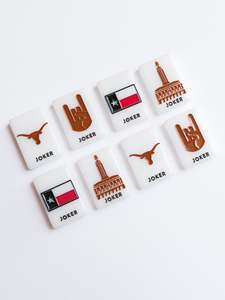 University of Texas® Mahjong <b>Tiles</b> | PRE‑ORDER | In stock end of August - Product Image 2