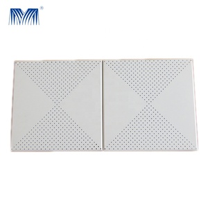 60X60Cm Acoustic 600*600 4ft By <span class=keywords><strong>8ft</strong></span> 3Mm Nhôm Thả Hợp Kim Cho Baffle 3d Trang Trí Nội Thất 2X2 Thả Trần Gạch - Product Image 4