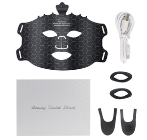 Xách tay không dây hồng ngoại Photon trị liệu 7 màu sắc LED Mặt Nạ Silicone liệu pháp ánh sáng đỏ Led vẻ đẹp mặt nạ trên khuôn mặt - Product Image 6