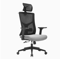 Chaise de bureau ergonomique avec repose-pieds Solution d'assise confortable pour l'environnement de travail