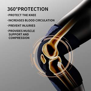 PROIRON Körperschutz U-förmige Sportknieunterstützung in Paar, Kompression Kniehummelschutzhülle, rutschfeste Kniebandage für Training Jogging - Product Image 3