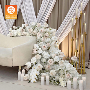 חתונה חתונה חתונה יום רוז סידור חתונה קישוט פרחים רץ - Product Image 1