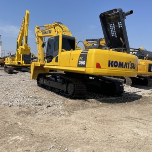 Haute qualité 35 tonnes Komatsu PC350 pelle d'occasion bon état Construction machines à chenilles pompe à engrenages roulement moteur - Product Image 3