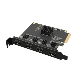 HDMI 4K Internal PCIe Video Capturing Device Live Gamer Capture Card for Game Streaming Live Broadcasts Video