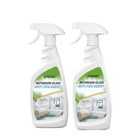 Fournisseur direct d'usine, liquide anti-buée multi-surfaces pour miroir de salle de bain, pare-brise de voiture, étiquette privée, logo personnalisé accepté