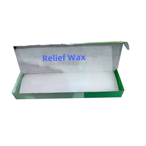 La cera protettiva ortodontica dentale con Logo personalizzato contiene la cera orto sollievo della vitamina C per parentesi graffe - Product Image 2