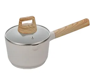 DENUO New Arrival Cookware Aluminium Die-casting 18*9 cm Size Electric Saucepan Cooking Milk Pot Soup Pots