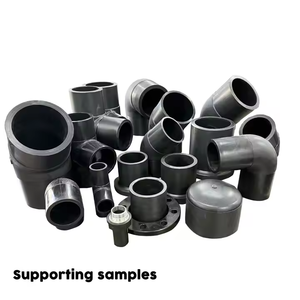 Conexión en T igual de HDPE de 110mm para buje de cabeza modelo de suministro de agua - Product Image 3