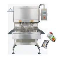 Machine de Remplissage et de Bouchage Semi-Automatique Haute Efficacité pour Jus de Pomme en Sac-en-Boîte, à Entraînement Pneumatique, Couleurs Personnalisées pour Huile