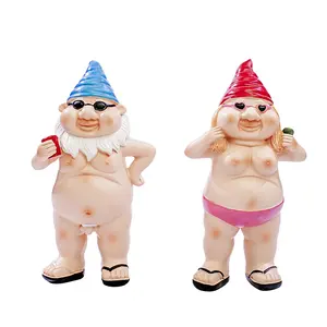 Мини-Гномы карликовая Фея Забавный открытый мини сексуальный голый гном душ голый Гном