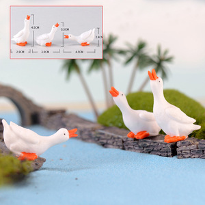 Adornos de Resina en Miniatura de Cisnes para Peceras, Rocallas, Bonsáis y Plantas Suculentas - Product Image 4