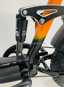 Bicicleta de Montaña de Paso Bajo con 7 Velocidades, 20 Pulgadas, 48V750 1000, Suspensión Completa, Neumáticos Anchos, Bicicleta Eléctrica para Mujer - Product Image 4