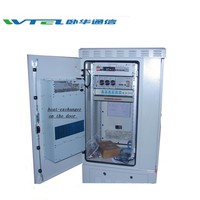 Armoire de station de base extérieure W-TEL pour la communication, meuble de télécommunication intégré pour centre de micro-données intelligent