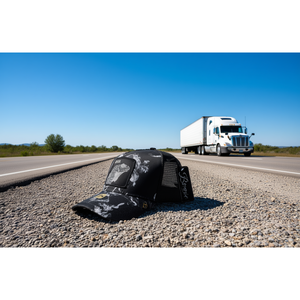 Cappello da camionista Bonic in tessuto a rete, regolabile, traspirante, impermeabile, casual, a 6 pannelli, per adulti, primavera estate - Product Image 2