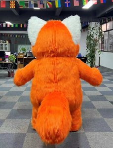 Divertimento in esecuzione 2m/2.6m pubblicità che diventa rosso gonfiabile gatto mascotte costume personaggio dei cartoni animati <span class=keywords><strong>pixar</strong></span> per adulti - Product Image 6