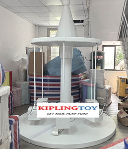 سعر المصنع بألوان الباستيل اللعب اللينة الكهربائية الصغيرة Merry Go للبيع - Product Image 4