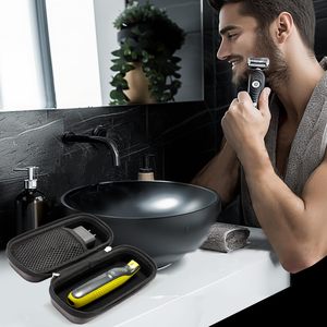 Estuche Rígido de EVA para <span class=keywords><strong>Recortadora</strong></span> <span class=keywords><strong>Philips</strong></span>, Bolsa de Transporte para <span class=keywords><strong>Recortadora</strong></span> y Afeitadora Eléctrica de Viaje para QP2520 QP2530 QP2620 QP2630 - Product Image 6