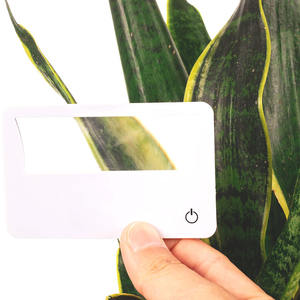 लोगो कस्टम 3x फ्रेशनेल लेंस pmma magnifiing ग्लास कार्ड का नेतृत्व विज्ञापन व्यापार गहने क्रेडिट कार्ड - Product Image 5