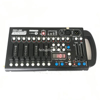 Contrôleur DMX sans fil 192 canaux, console DMX512 rechargeable mini DMX 192