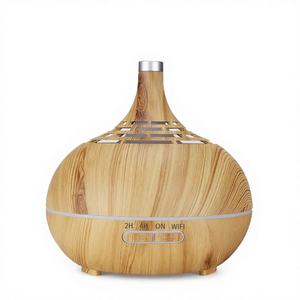 Difusor de Aroma Tuya de 400 ml con Acabado Madera, Luces de Colores y Temporizador para Hogar y Oficina, Versión WiFi - Product Image 4