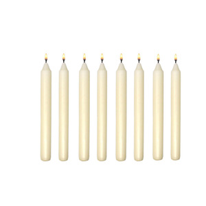 Vente en gros bon marché bougie conique à la paraffine blanche de différentes tailles - Product Image 3