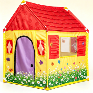 Tente de jeu pliable pour enfants, maisonnette pour bébé, château de jeu extérieur, tente pour enfants, maisonnette pour bébé, tente de jeu intérieure - Product Image 6