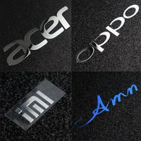 Autocollant personnalisé en relief 3D, texture mate, boîte cadeau pour bijoux, autocollant adhésif pour sceller le logo de la marque