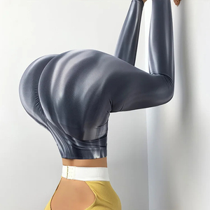 Leggings Deportivos Sin Costuras con Efecto Push-Up y Control de Abdomen para Mujer, Pantalones de Yoga y Fitness con Efecto Levanta Glúteos, Degradado Aurora - Product Image 5