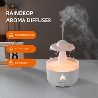 IMYCOO Best Seller Humidificateur d'air nuage de pluie domestique, diffuseur d'arômes, diffuseur électrique d'huiles essentielles, diffuseur de parfum en forme de goutte de pluie