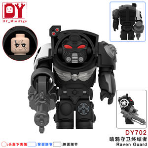 Set de Construcción de Bloques Modelo <span class=keywords><strong>Ultimate</strong></span> <span class=keywords><strong>Warrior</strong></span> DY701-708, Plástico ABS Ecológico, 40 Piezas, Fantasía Ciencia Ficción, Caja Original - Product Image 5