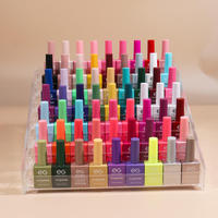 Set Profesional de Esmalte de Uñas en Gel LED UV No Tóxico, Versátil, Estilo Francés, Diseño de Líquido para Salón, Empaquetado en Botella