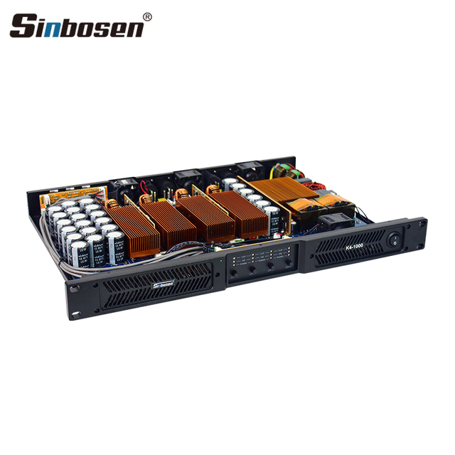 K4-1000 4 Ohm 4 Channel 1500w Class d Power Amplifier Professional Audio