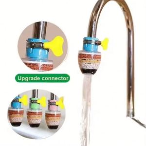 Universal Rain Activated Carbon Tap Water Filter Guard Faucet Purifier With Adpator Faucet Extender Water Saving Splash-proof - Product Image 1