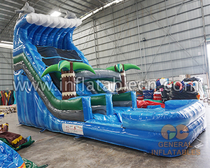 Bouncer Không Khí Nhảy <span class=keywords><strong>Bouncy</strong></span> <span class=keywords><strong>Castle</strong></span> Bounce House 18 Oz Thương Mại Inflatable Jungle Trượt Nước - Product Image 5