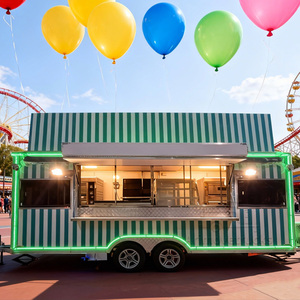 Camion de restauration rapide mobile de rue, remorque, kebab, hamburger, tacos, poulet frit, camion de restauration, <span class=keywords><strong>caravane</strong></span> <span class=keywords><strong>à</strong></span> <span class=keywords><strong>vendre</strong></span> - Product Image 3