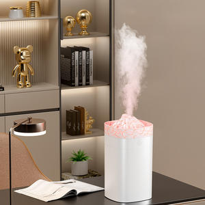 Humidificador de <span class=keywords><strong>aire</strong></span> portátil Flame Volcano, humidificador de escritorio, atomizador H2o de 500ml, rociador encantador, Mini humidificadores USB para dormitorio - Product Image 5