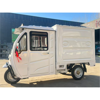 Tricycle utilitaire électrique fermé de haute qualité, prix usine, vente chaude, capacité de charge supérieure à 400 kg et vitesse de 30 km/h