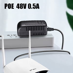 Alimentation PoE Gigabit 48V 0.5A, adaptateur 24W, 1000Mbps, injecteur PoE IEEE802.3af/at pour caméra IP, routeur WIFI, CCTV - Product Image 6